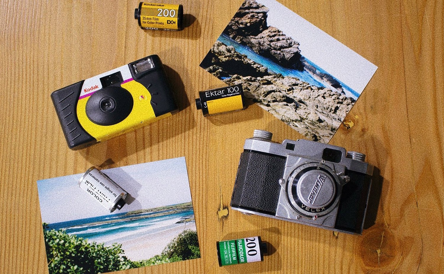 Film, prints and a camera at Pro Am Lab